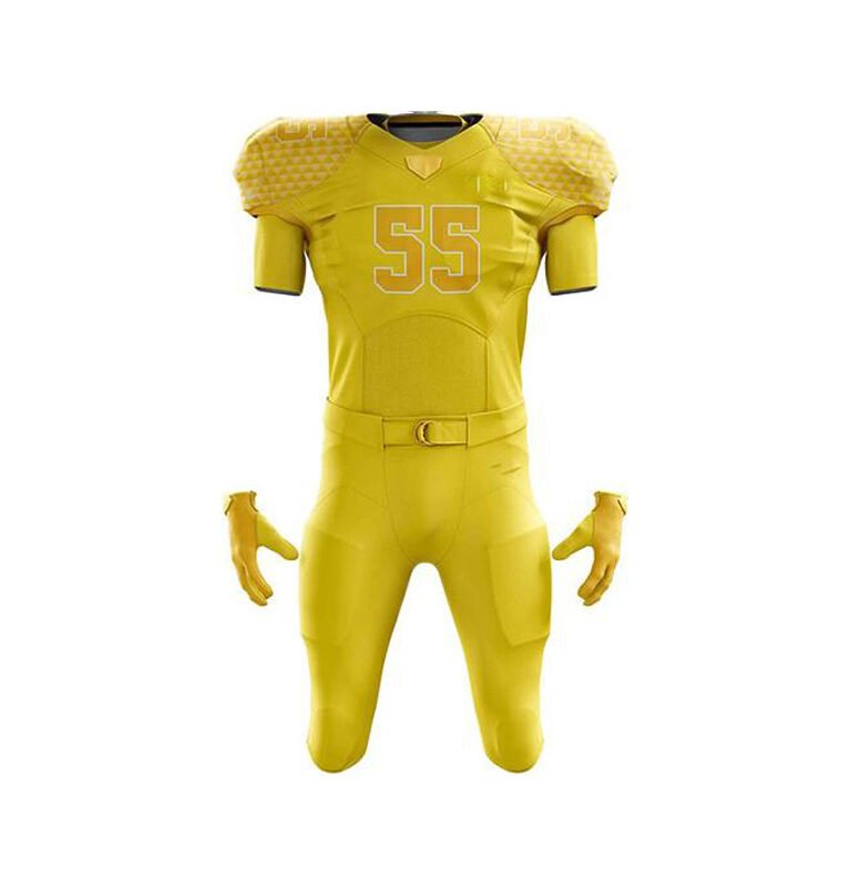 Gold Reign Custom American Football Set